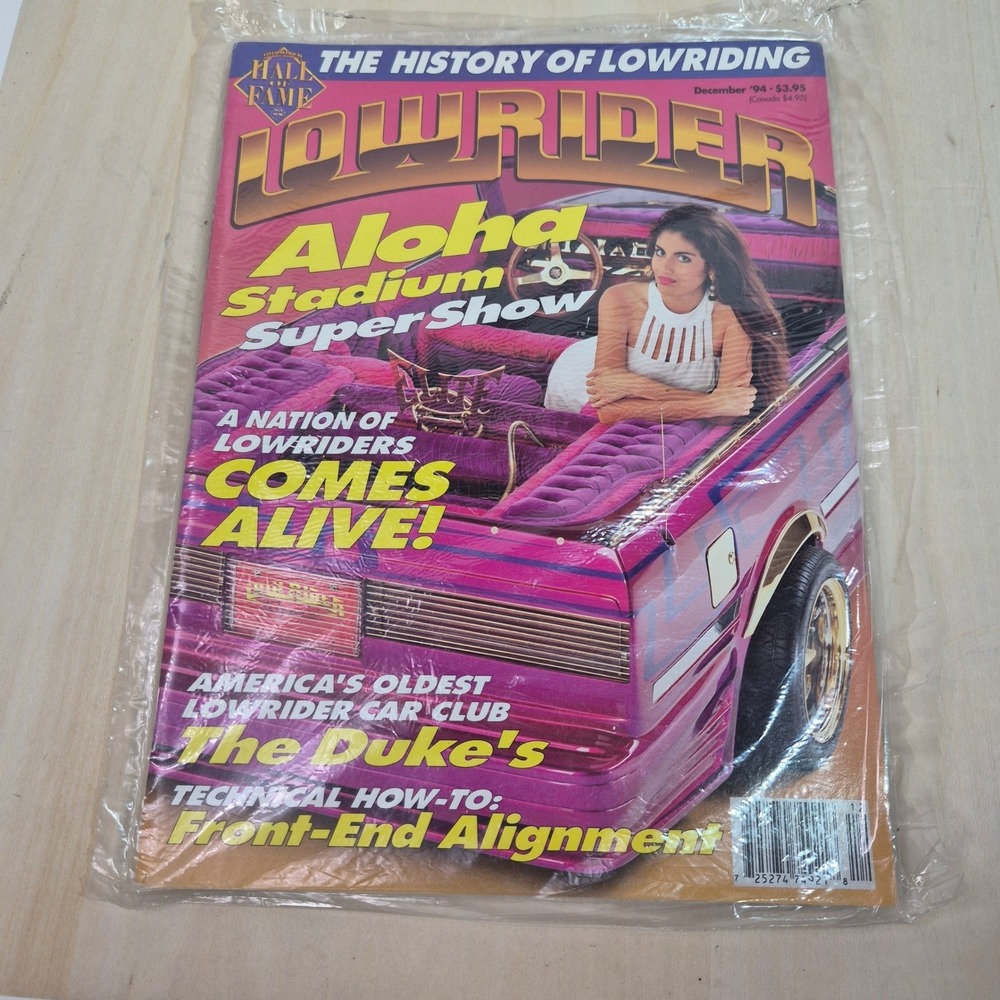Lowrider Magazine December 1994 Aloha Stadium Super Show The Dukes Car Club